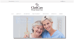 Desktop Screenshot of clarkcareinc.com